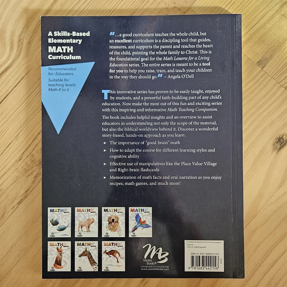 MasterBooks Math Teaching Companion - Picture 2 of 5